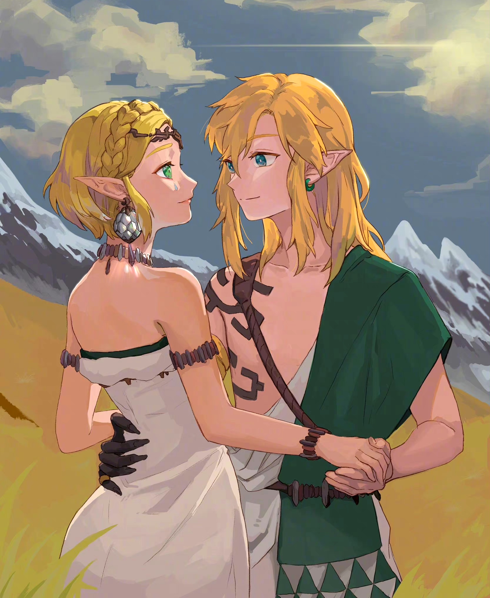 画师lemonsam《塞尔达传说》同人插画欣赏