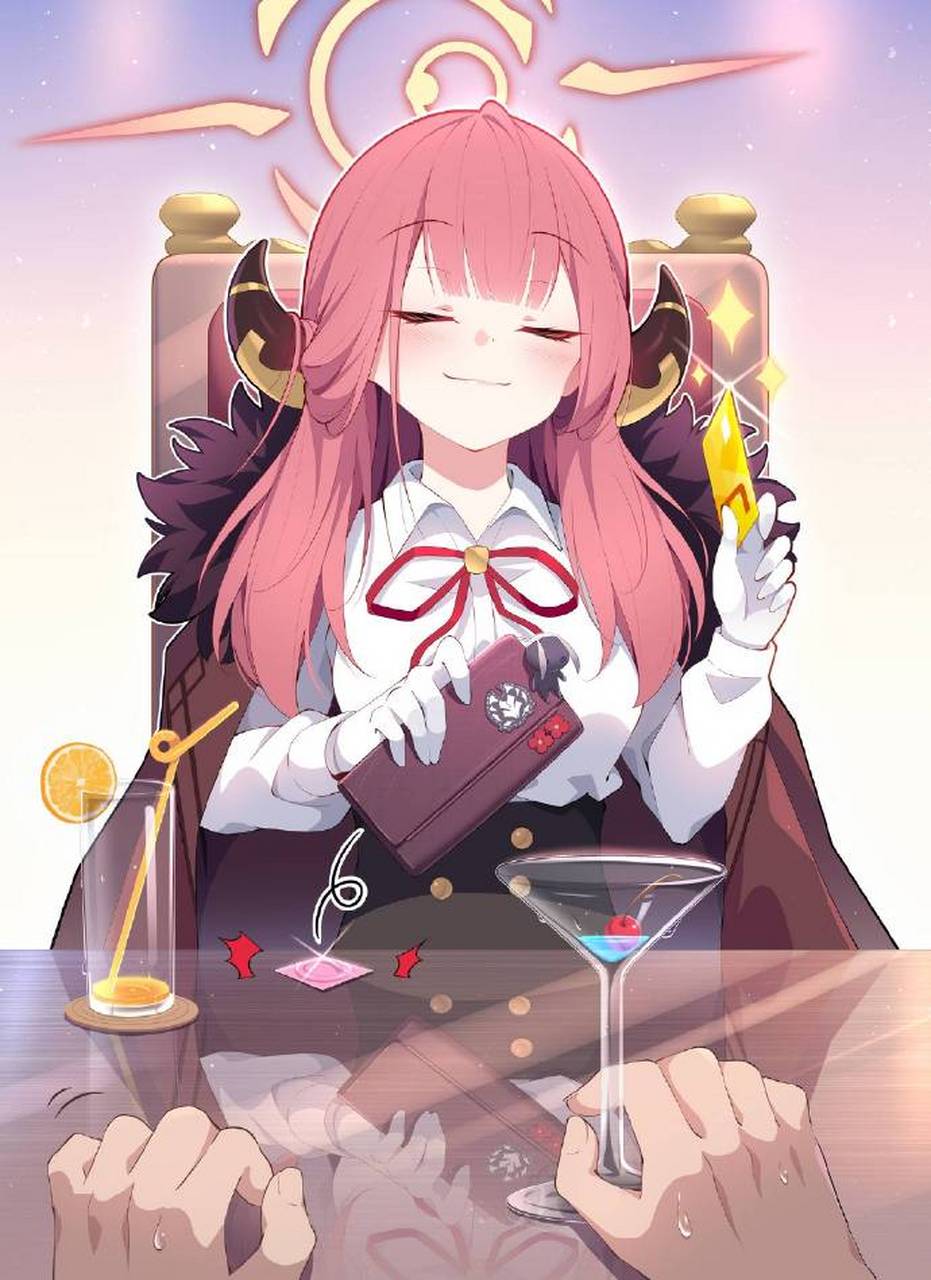 陆八魔阿露——碧蓝档案——画师:kagami