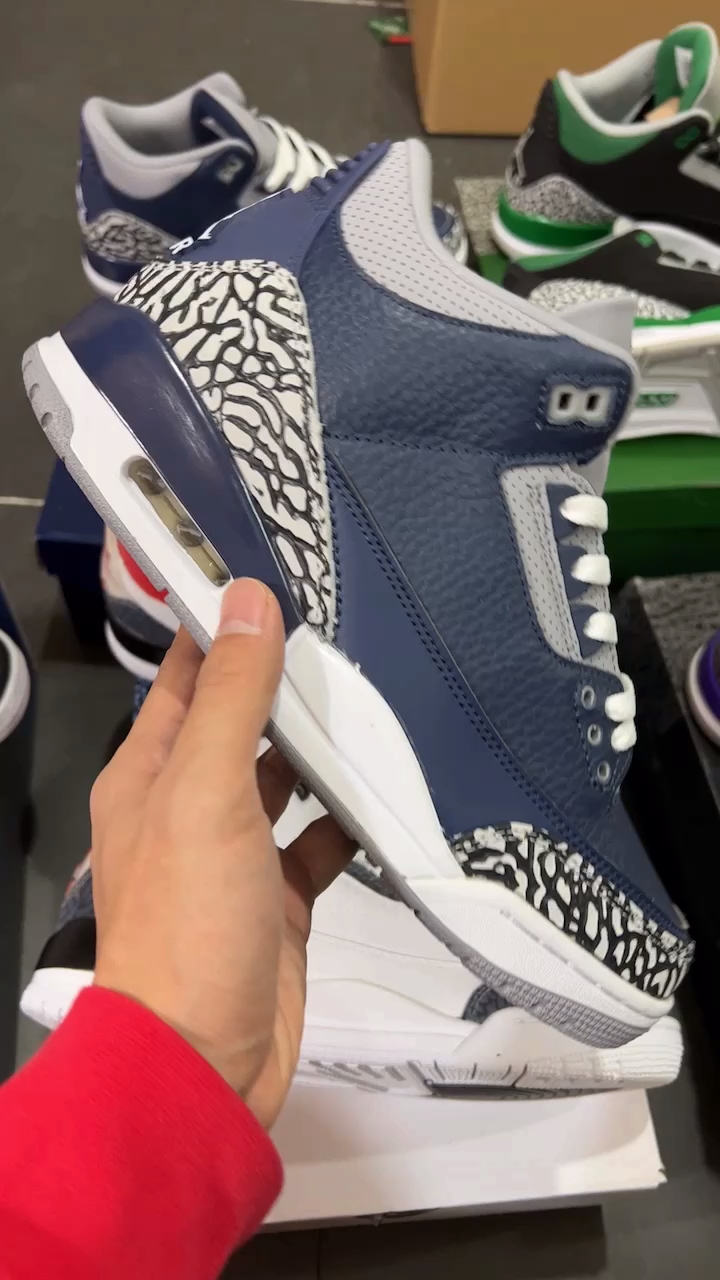 aj3午夜蓝细节鉴赏