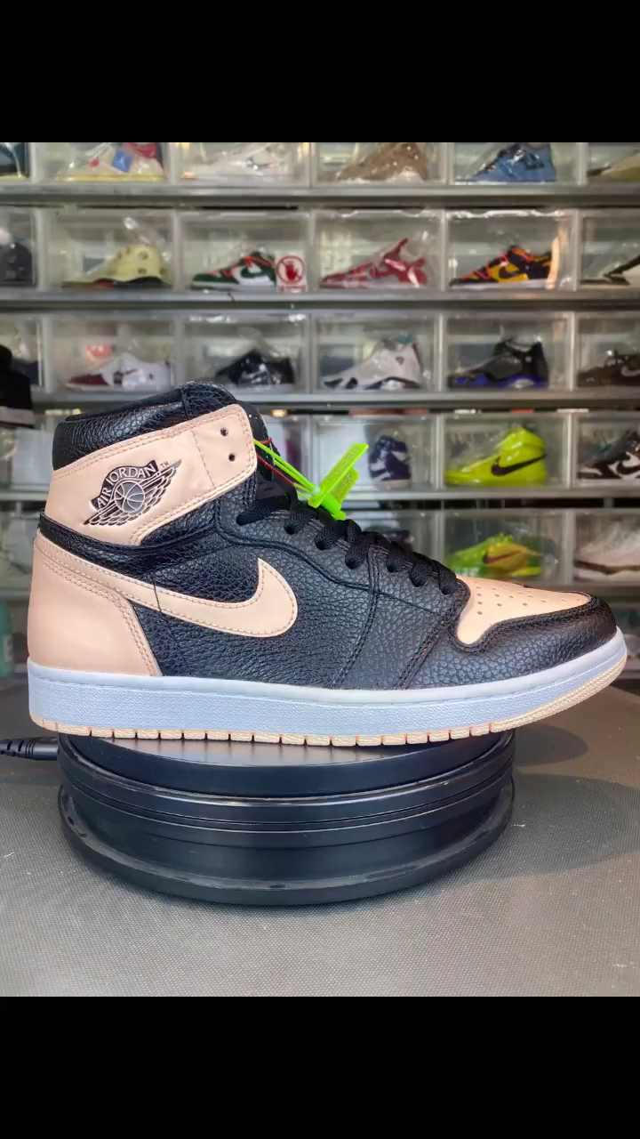 aj1黑粉脚趾开箱分享!