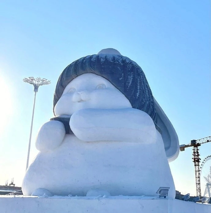 雪兔子怎么踩图片