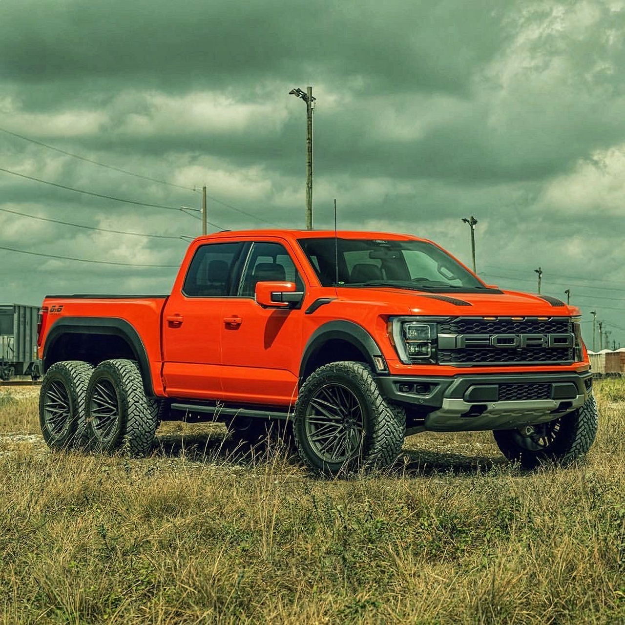 福特猛禽6x6#皮卡改装# #福特猛禽