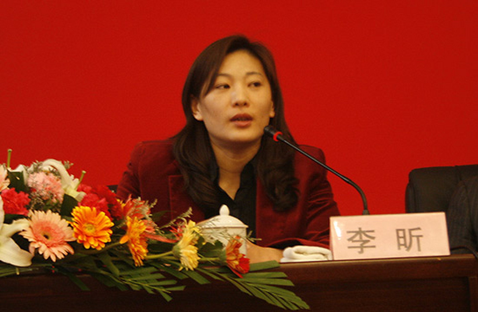 中国女子篮球运动员,教练员李昕.