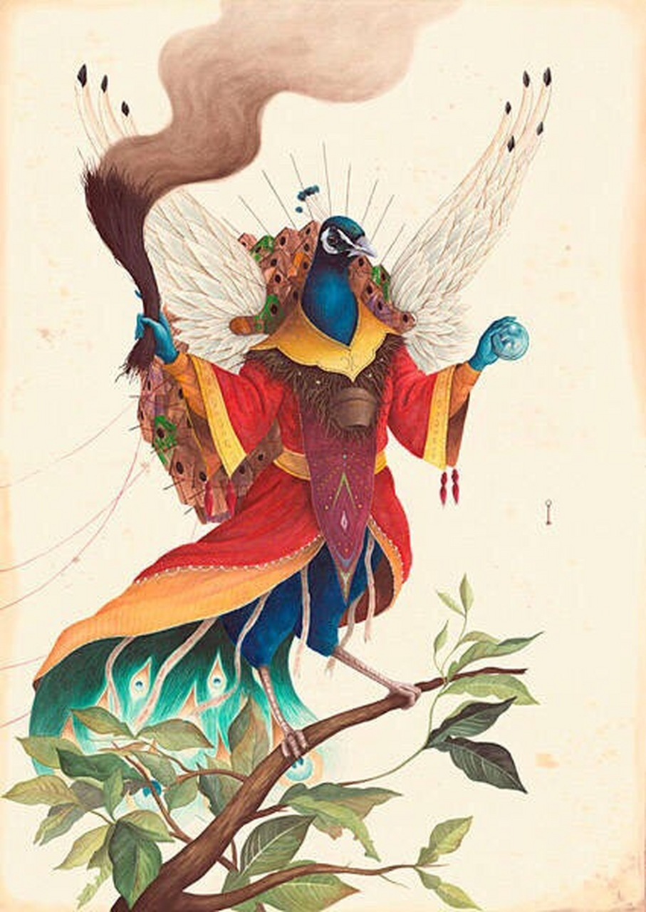 米兰插画艺术家 el gato chimney 奇幻插画 676767