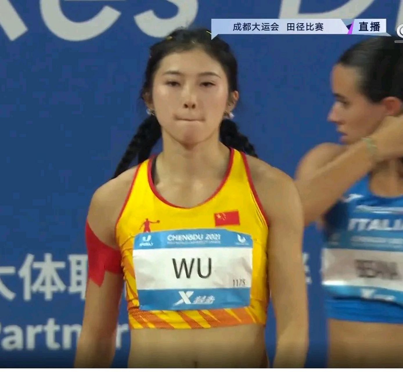 恭喜吴艳妮成为第一位达标巴黎奥运的中国短跑运动员!