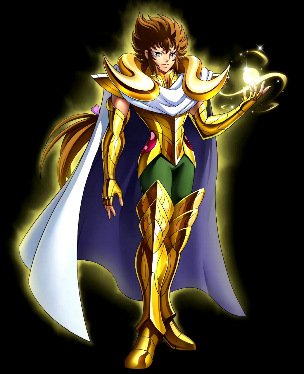 手游《圣斗士星矢:重生》角色欣赏,电阻系列.