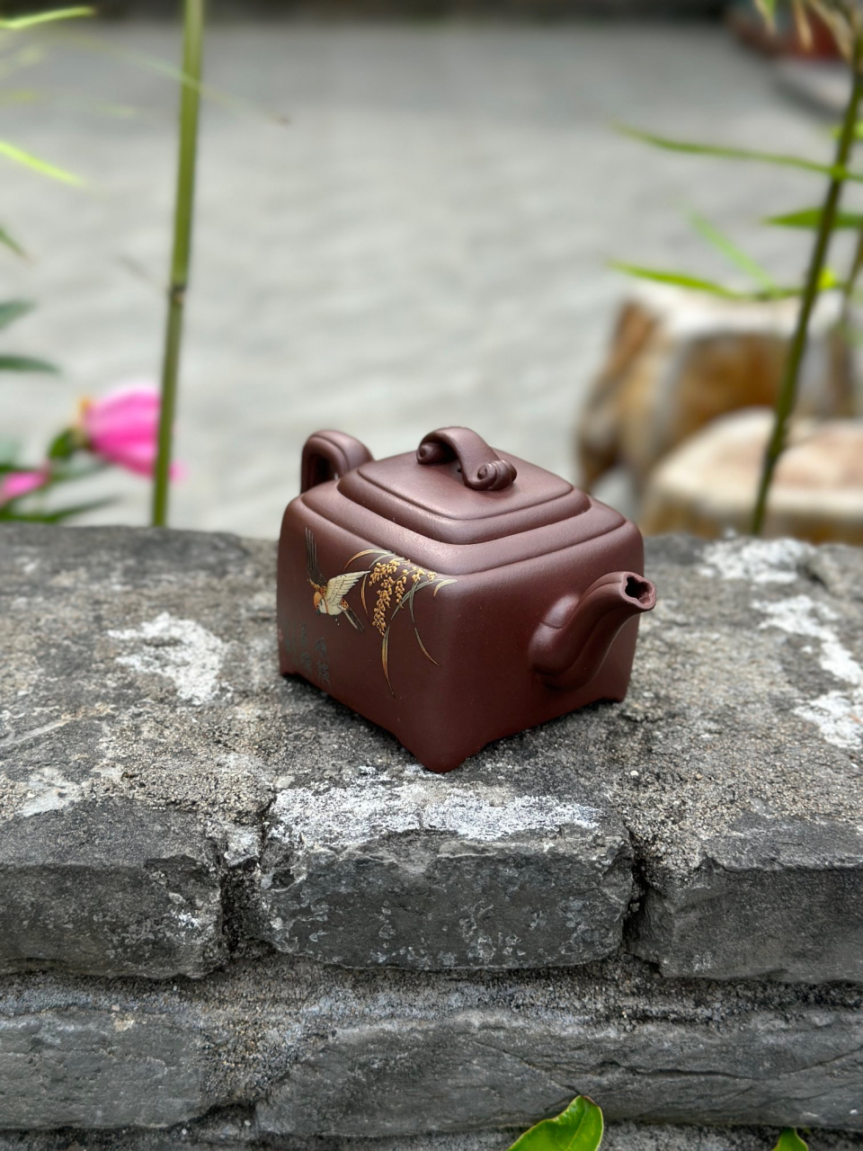 储萍饰  原矿底槽清  300ml#紫砂壶# #全手工