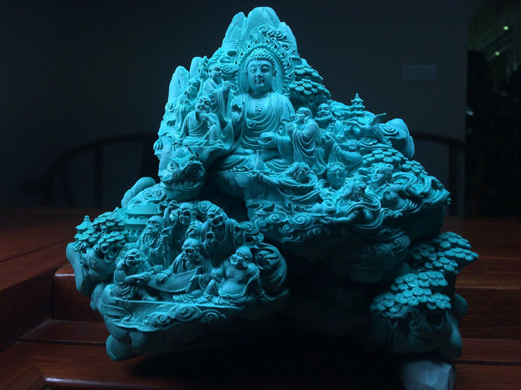 那些收藏级别的绿松石摆件