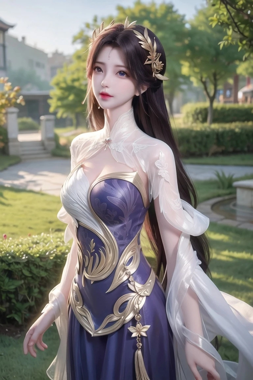 ai绘画|国漫女神完美世界云曦2