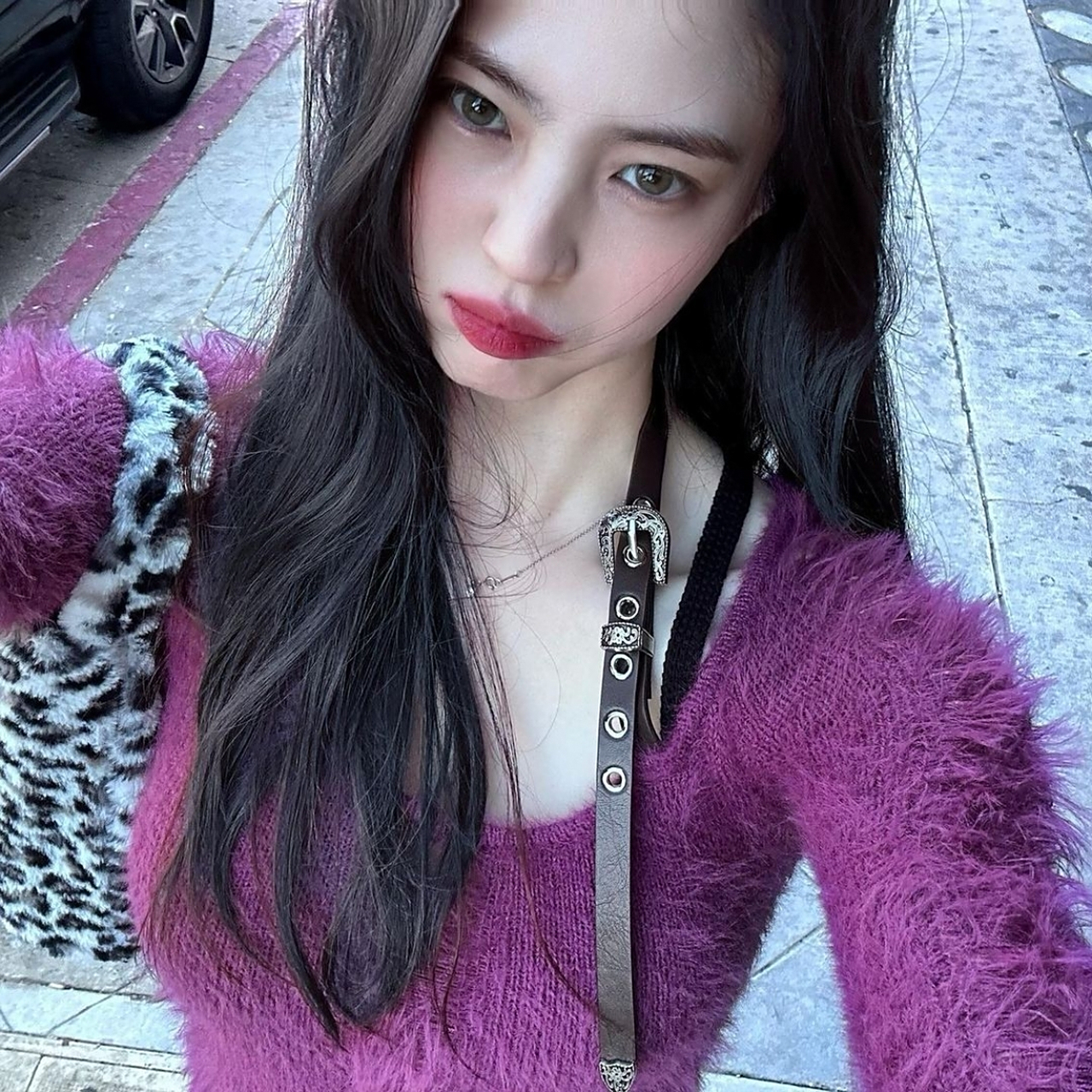 韩素希ins更新 好爱好爱,姐姐太美啦![鼓掌]