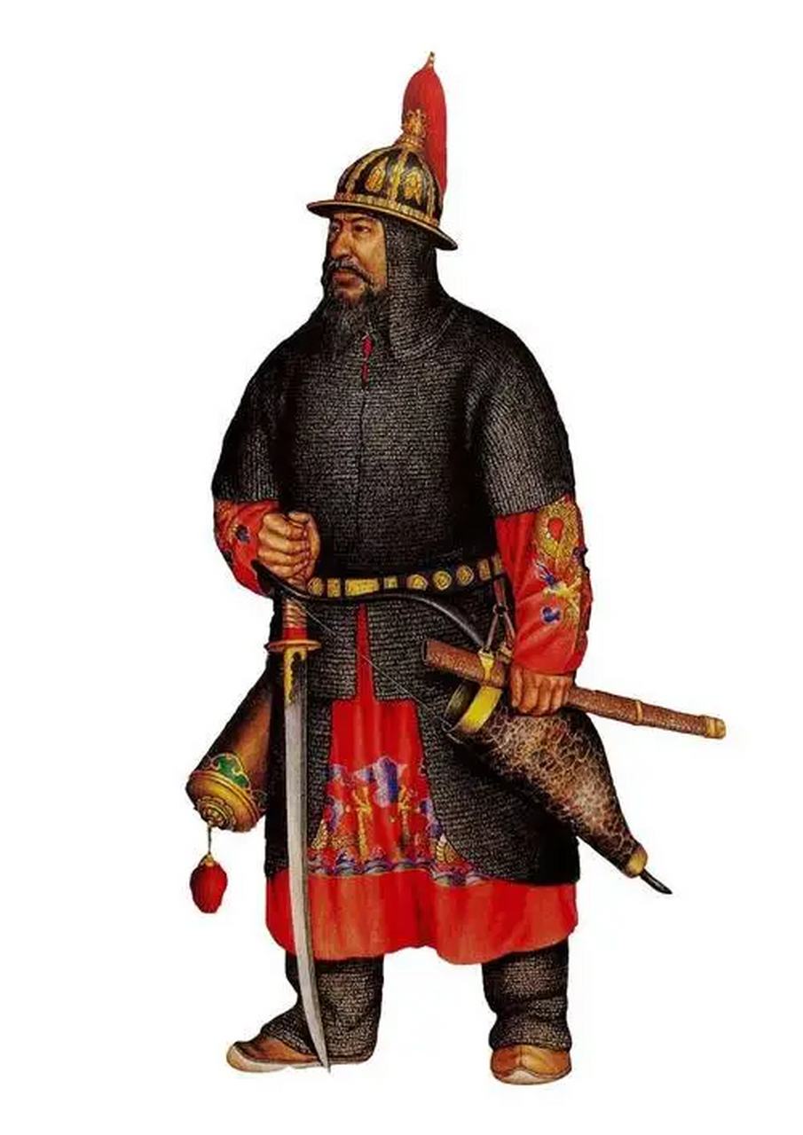 友友们,明朝和清朝军队配置的锁子甲,感觉哪个更好呢?