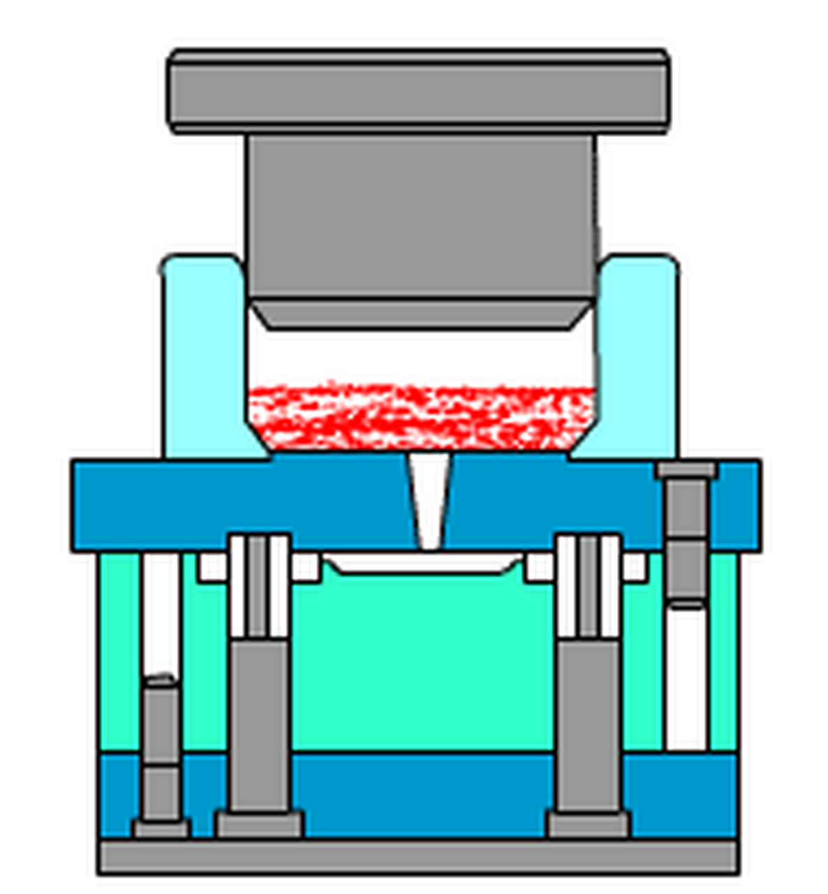 压力铸造小知识#工业设计# #铝合金压铸件#   实质是在高压作用下,使
