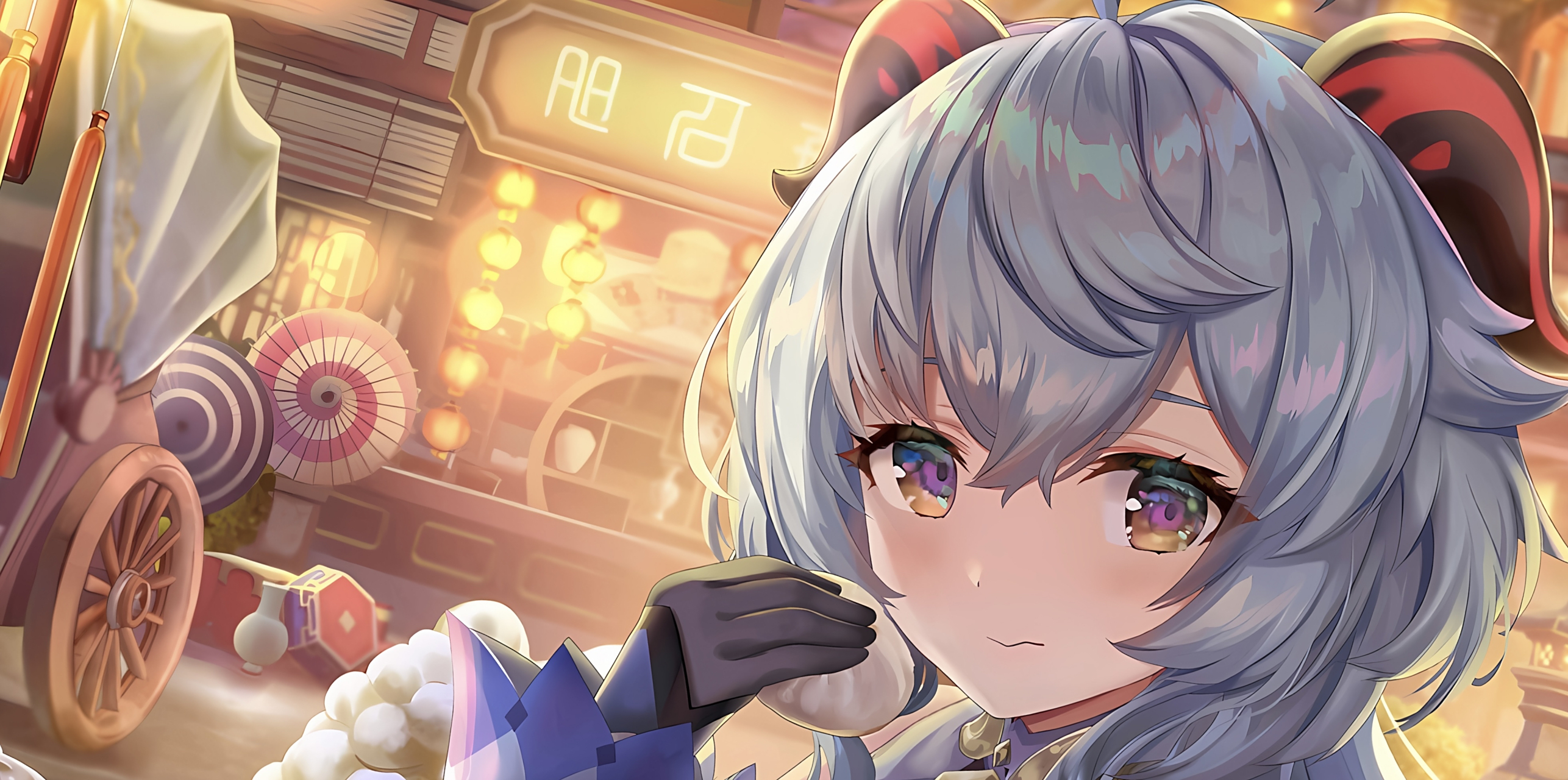 电脑桌面,手机壁纸)#torino# #原神# #甘雨# #二次元