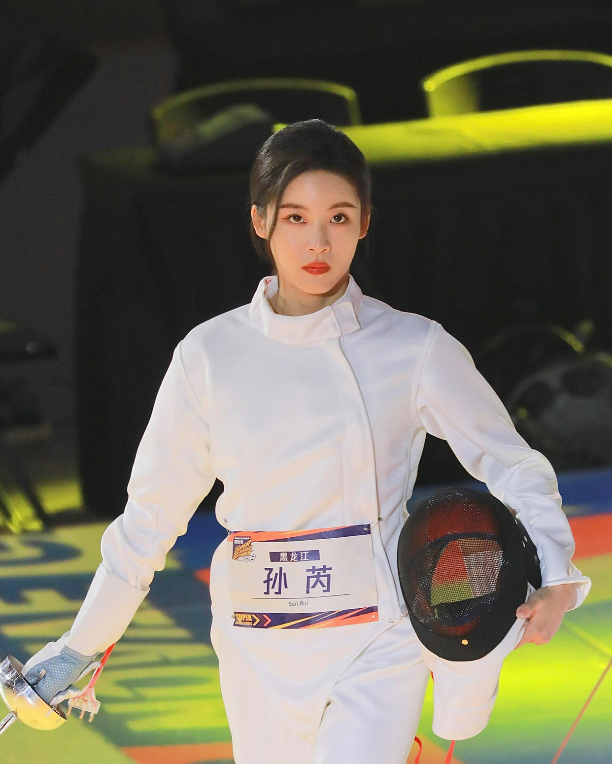 孙芮《超新星运动会》获重剑冠军,英姿飒爽,大力三哥太强了