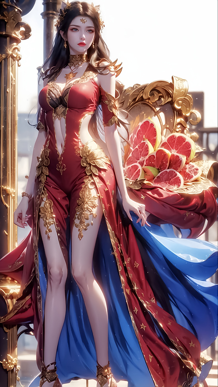 美杜莎女王ai美女二次元动漫#乐享周末分享吧