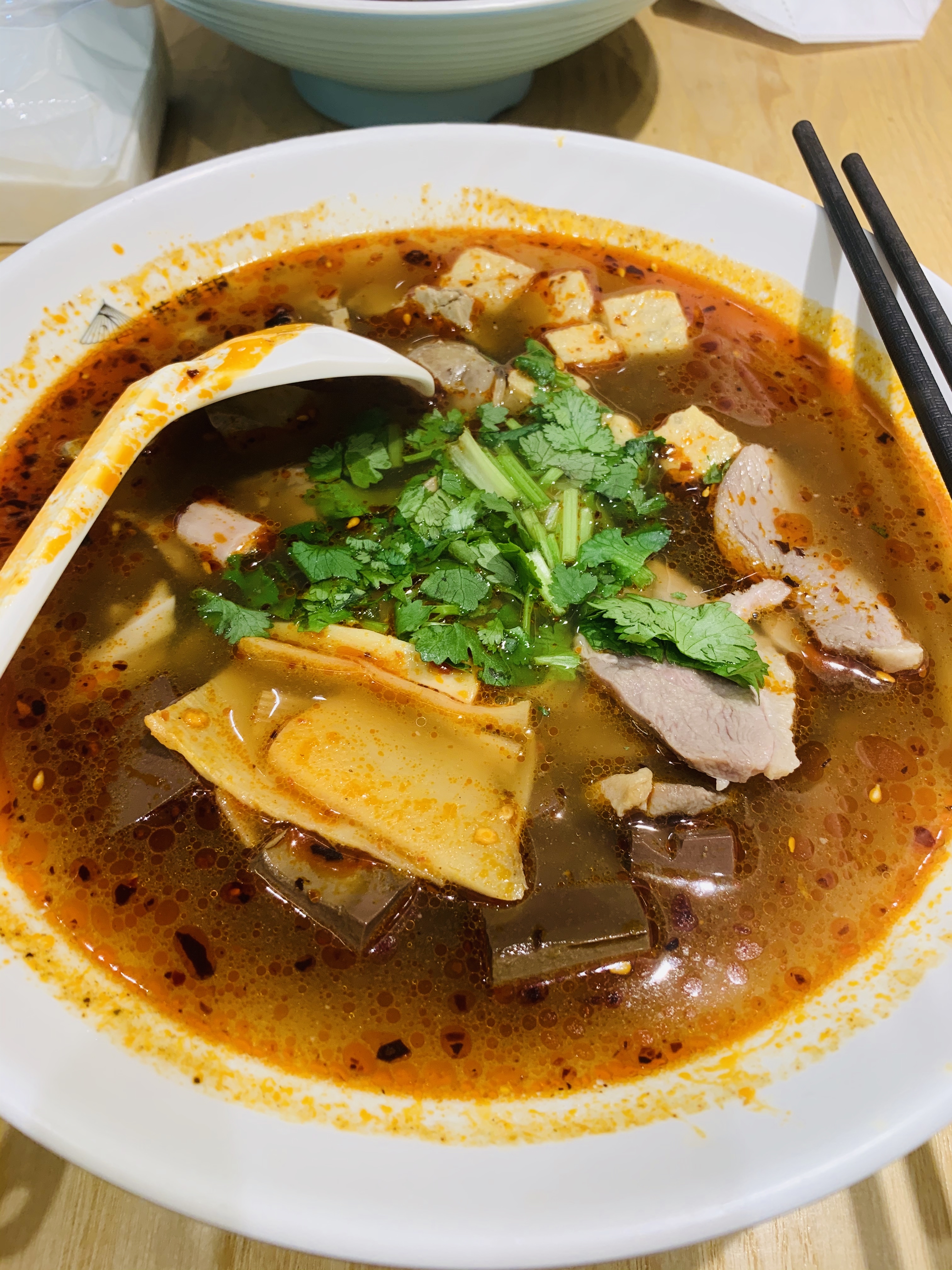 鸭血粉丝汤