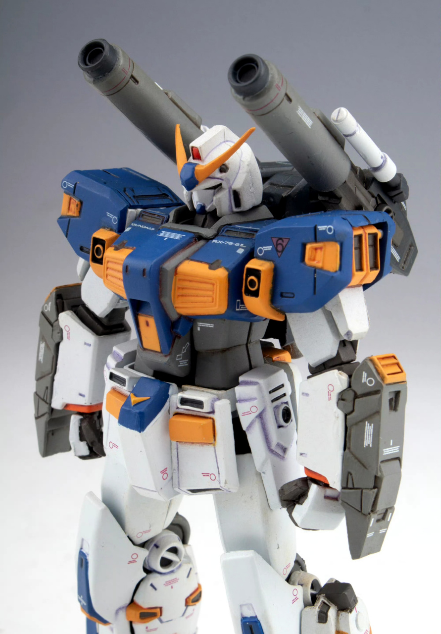 模型欣赏:机动战士高达0079 fix 高达六号机 "泥岩",by 目尔milk.