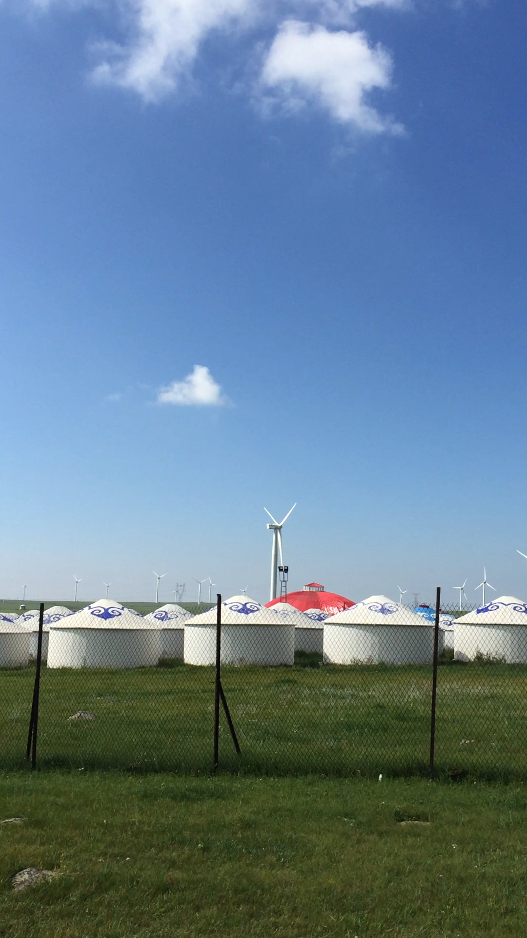 大草原的蒙古包