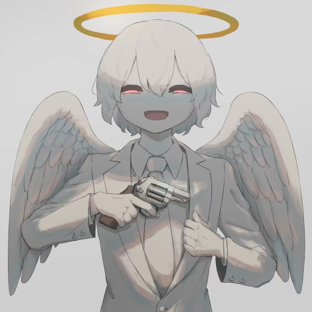 画师twi光影交错天使恶魔转换人总要学会成长