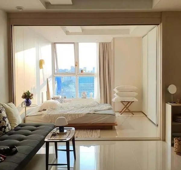 韩国独居女主的单身公寓,房间虽小却五脏俱全,一个人住超幸福
