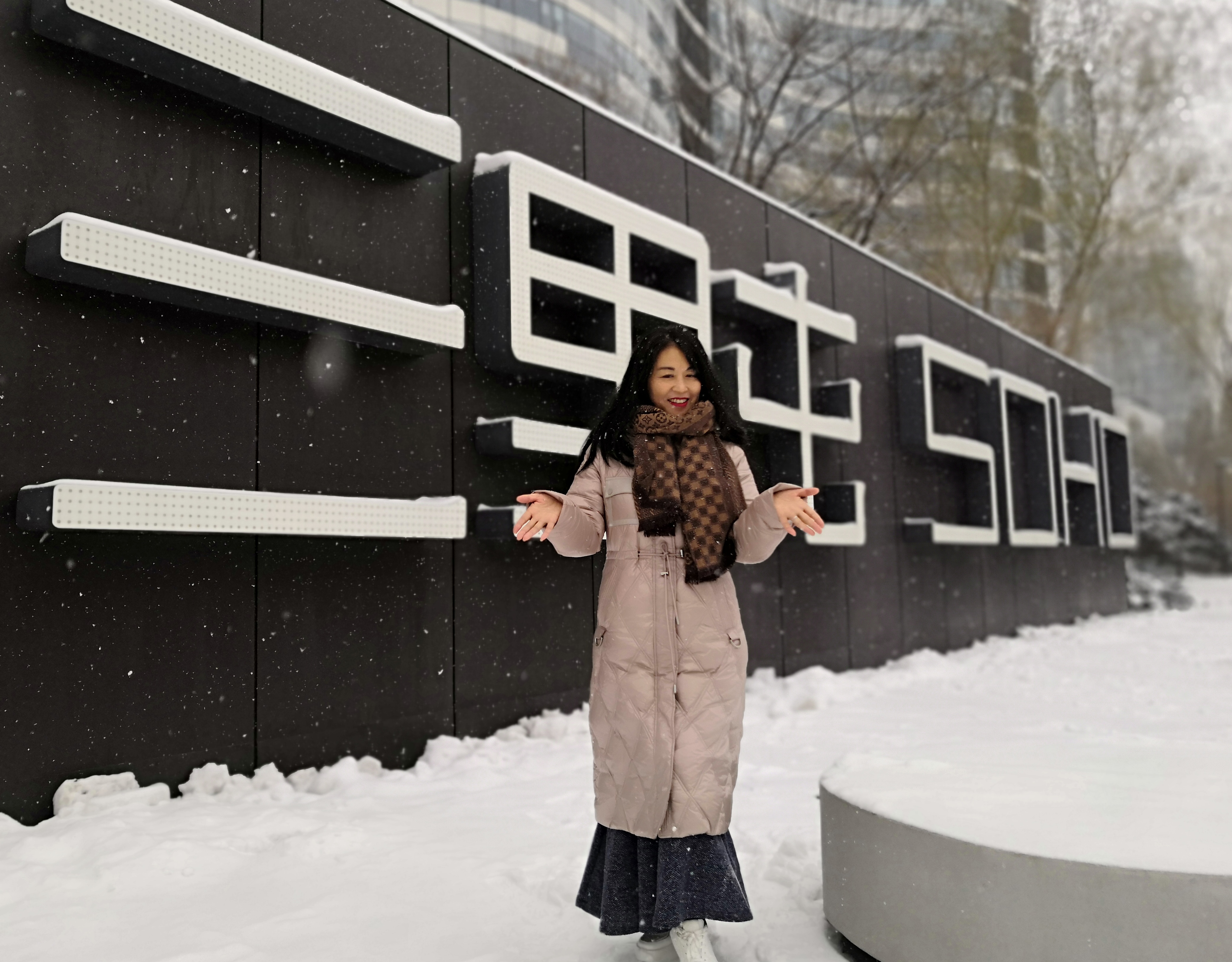 忽有故人心上过,回首山河已是冬. 他朝若是同淋雪,此生也算共白头