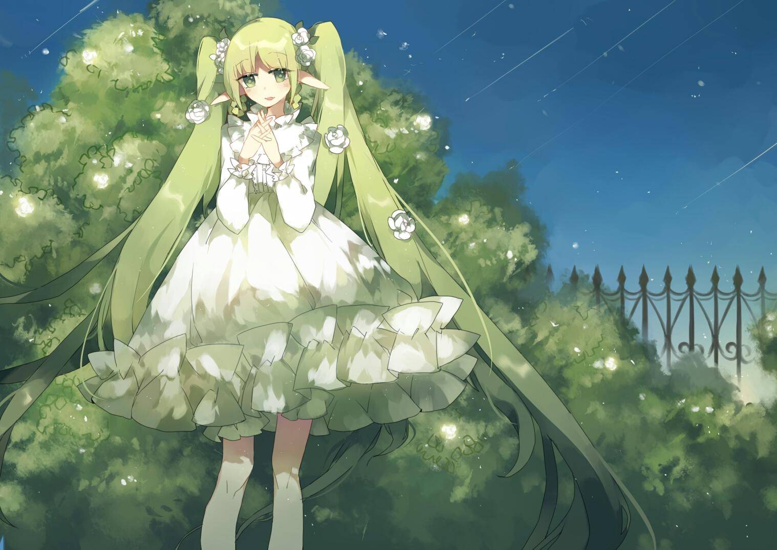 壁纸,初音未来插画集