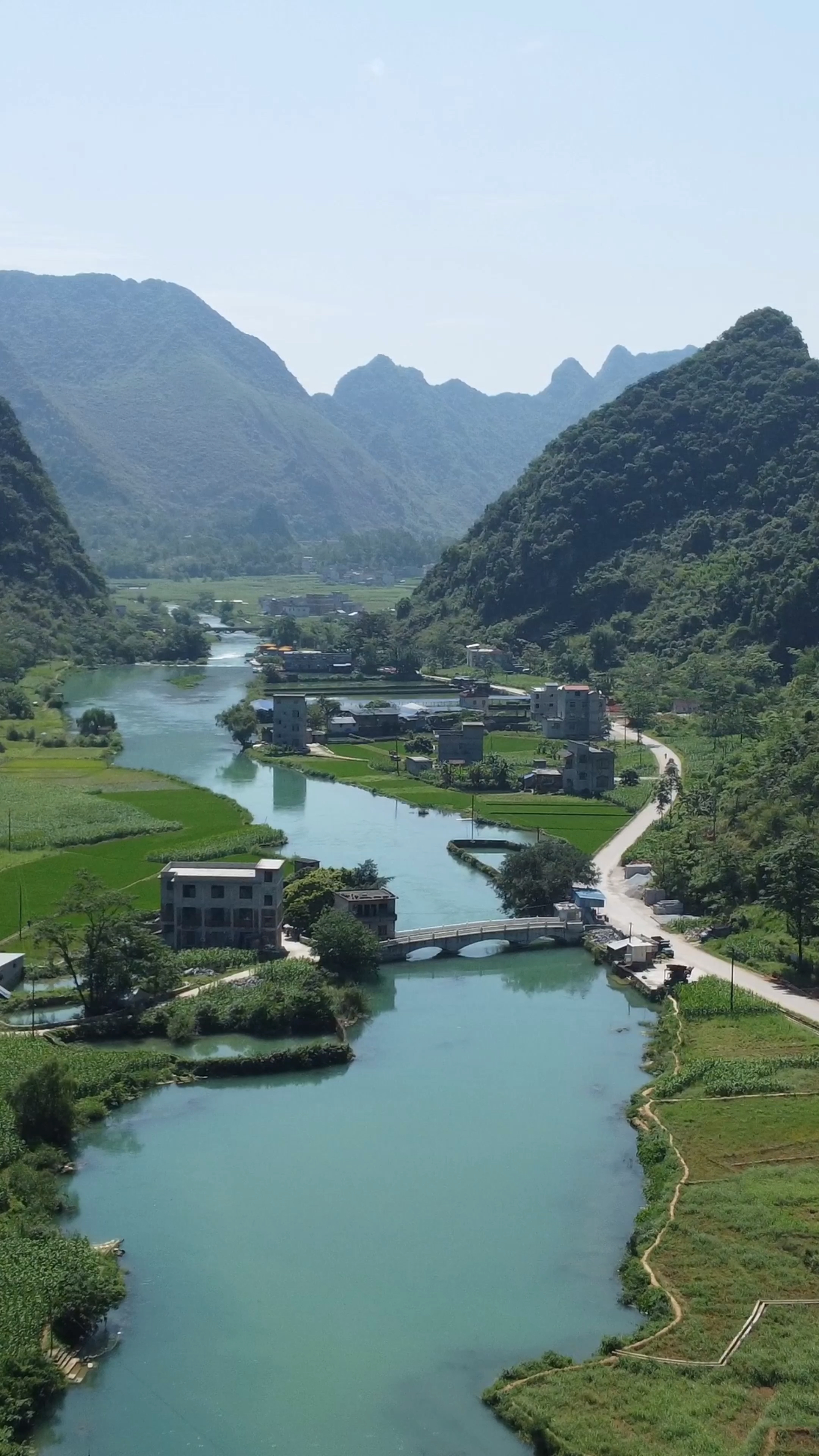 何等山水才可以治愈你我不知道航拍都安响水关带你瞰仙境人间