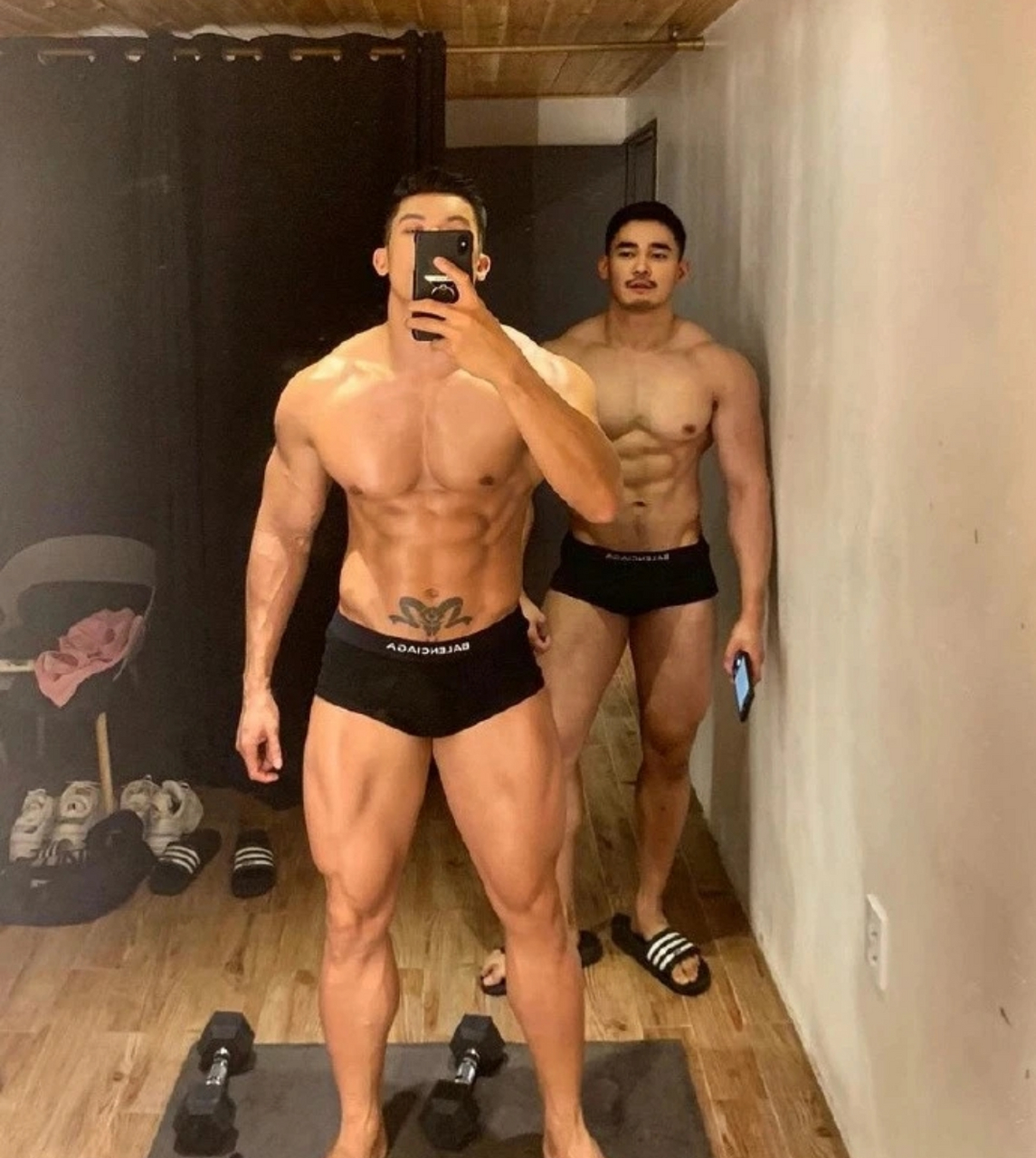 健美先生,猛男中的肌肉男,健壮胸肌太霸气#腹肌# #健美