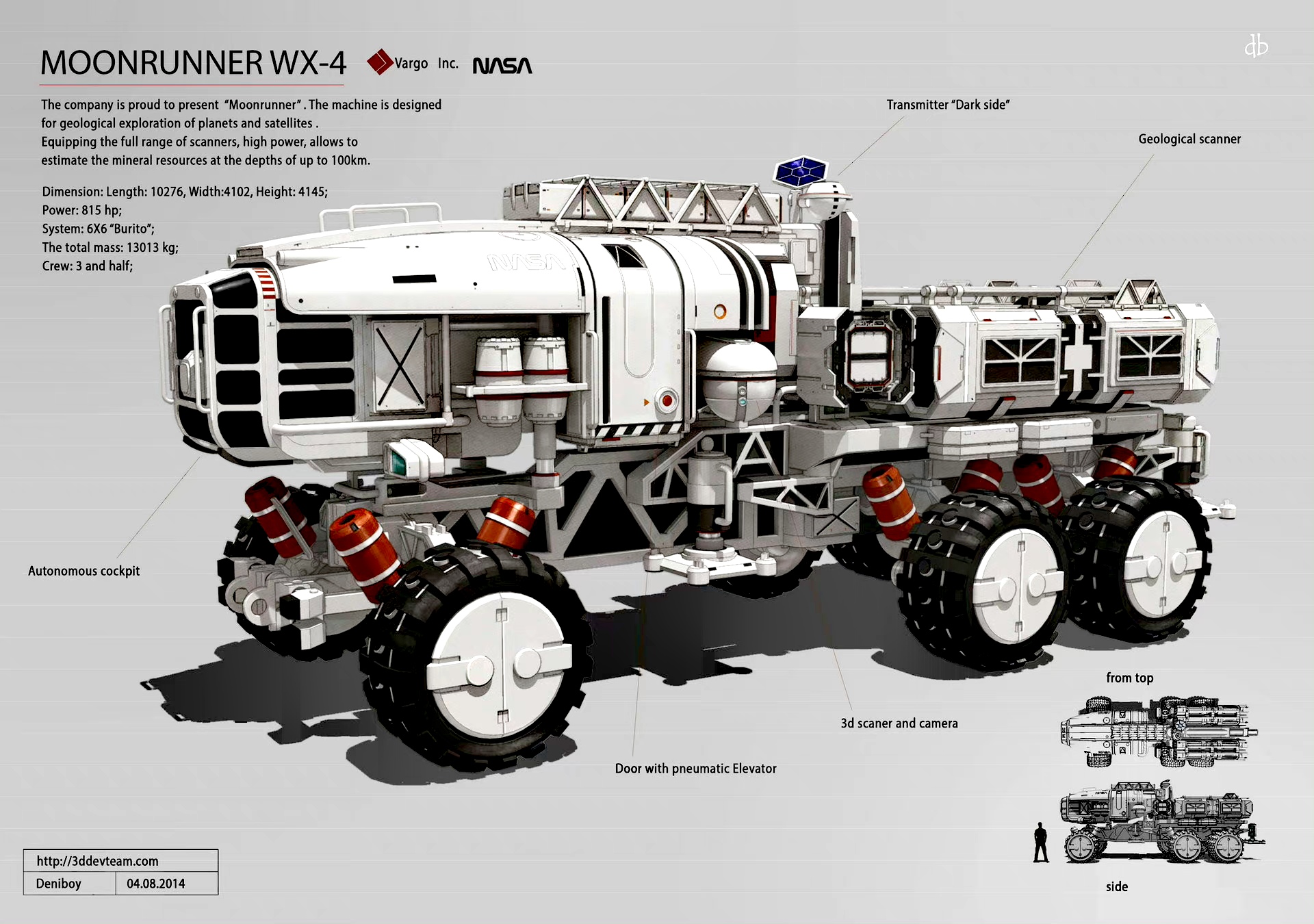 denis melnychenko科幻机械设计欣赏