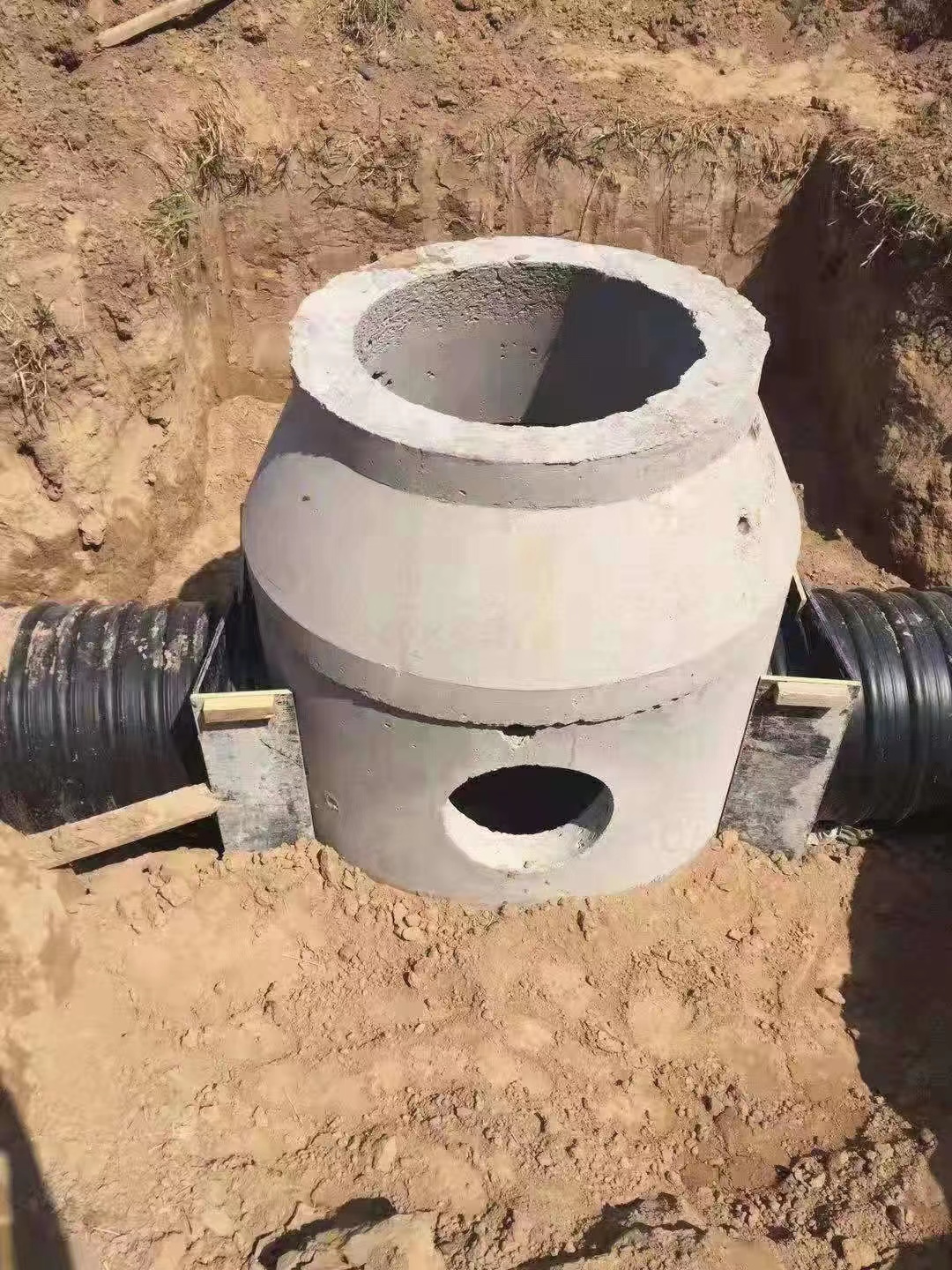 混凝土预制检查井的使用方式