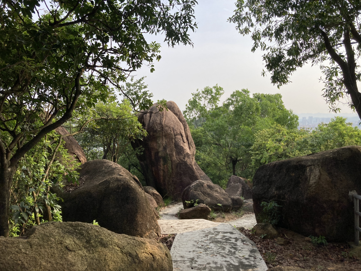 石花山公园风景环境