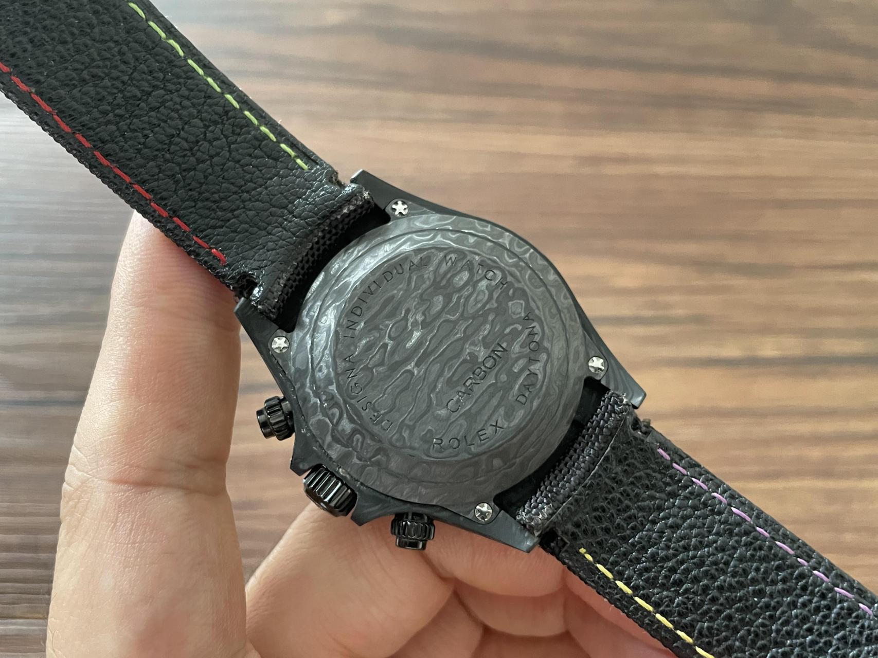 劳力士diw碳纤维迪通拿#手表# #时尚穿搭# #劳力士