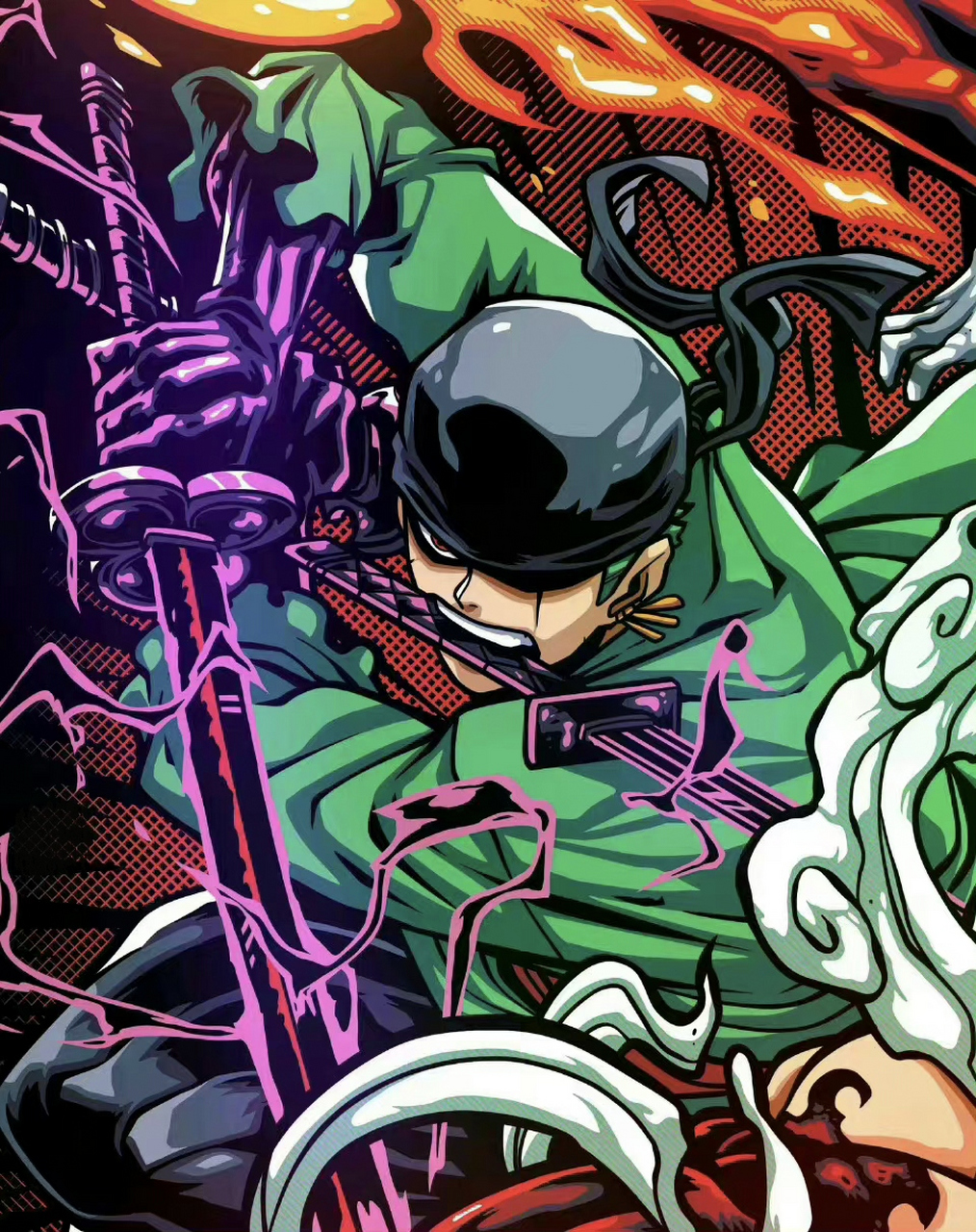 海贼王# 超帅气三人 海贼王路飞海贼团超帅三人组 #二次元专属交流地