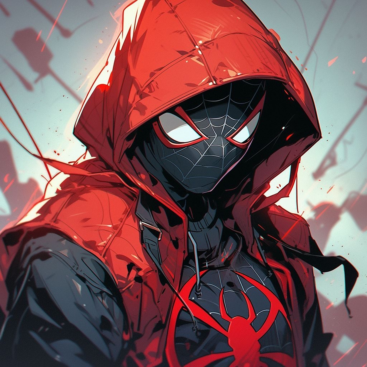 超酷的蜘蛛侠头像9915