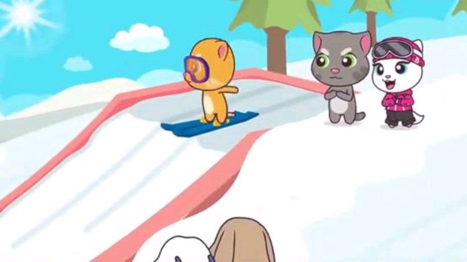 《会说话的汤姆猫家族》猫狗大战!到底哪队能获胜,很期待