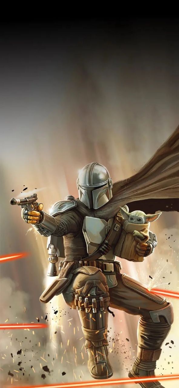 壁纸# #星球大战# 曼达洛人