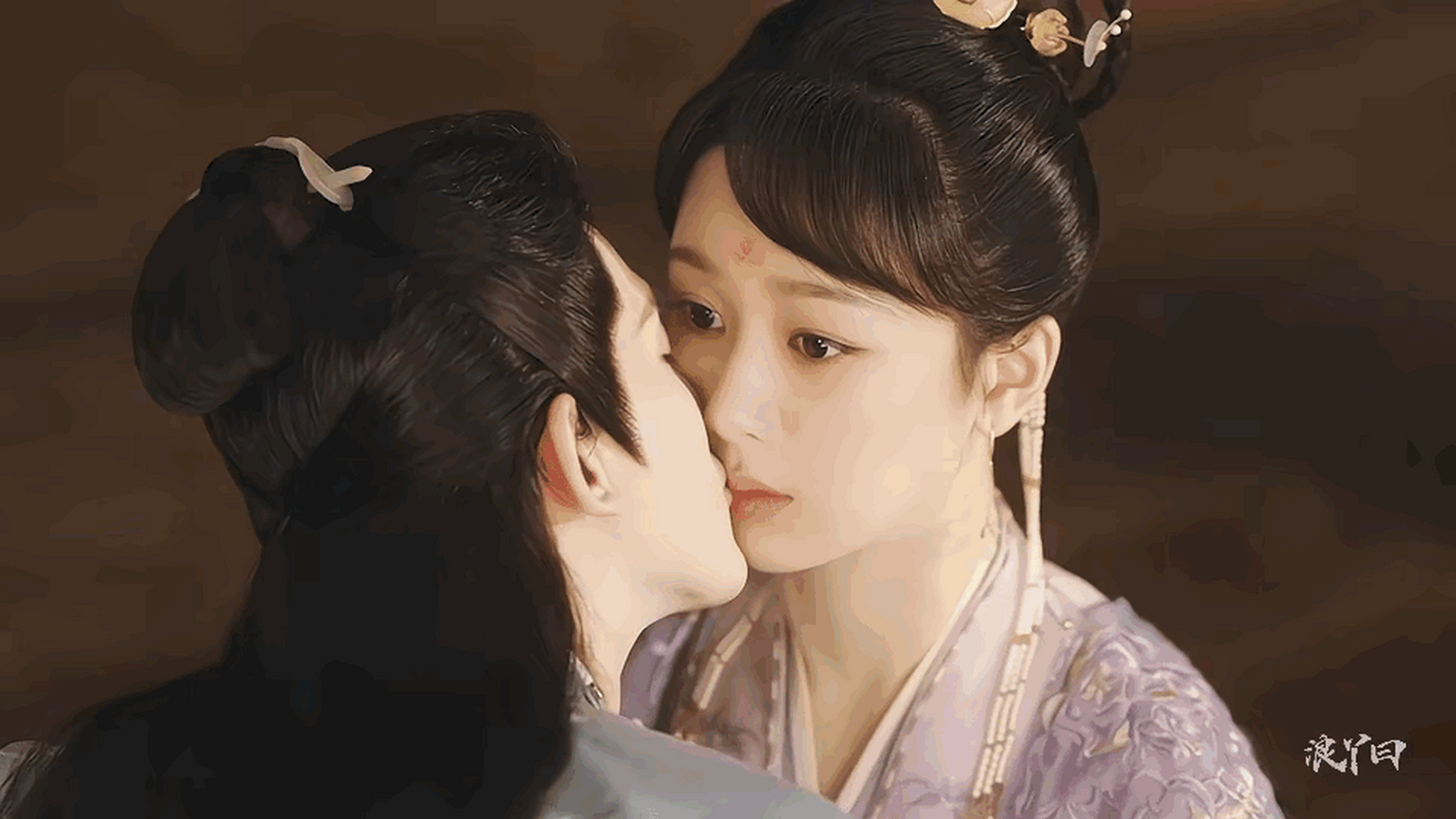 《长相思》28集封神了,连续看了好多遍～夭璟吻戏上