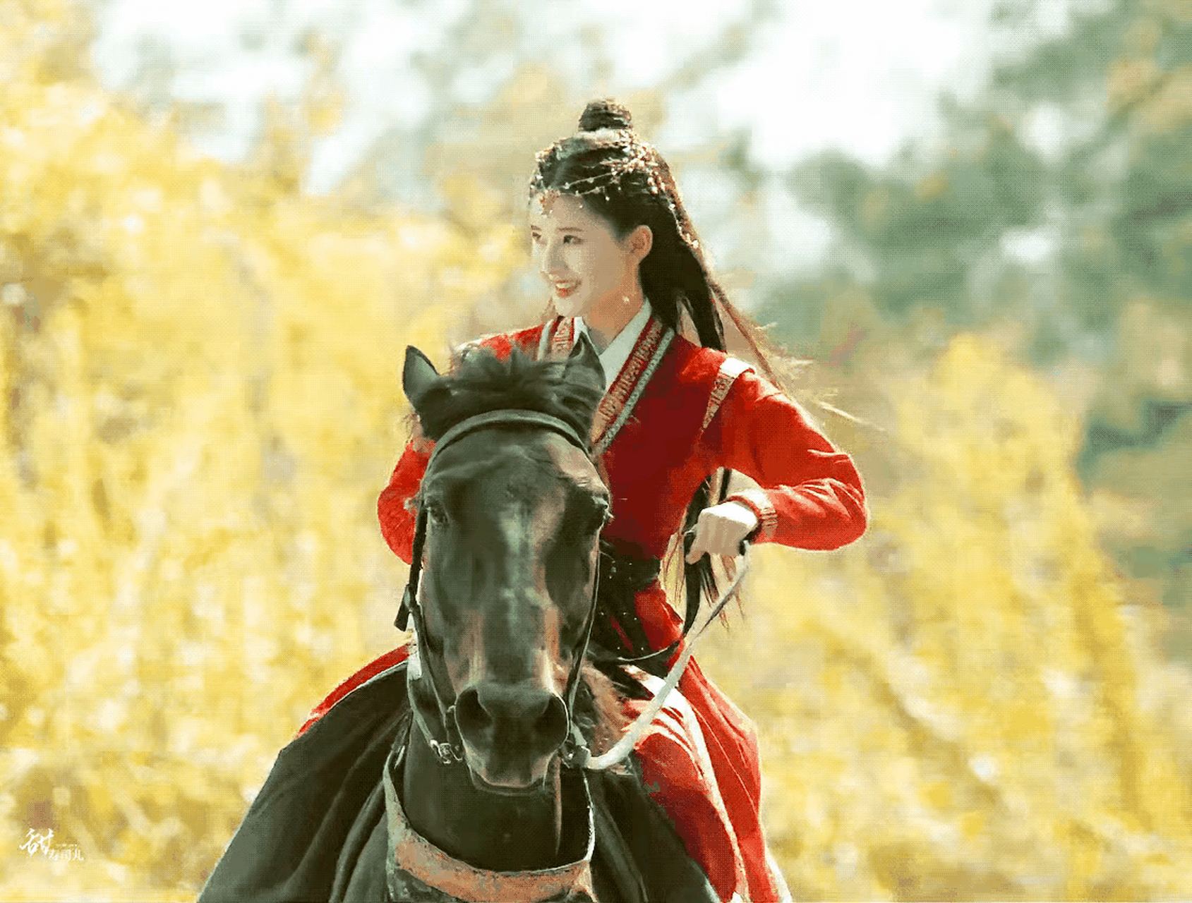 女明星骑马名场面 来一起看女明星骑马!