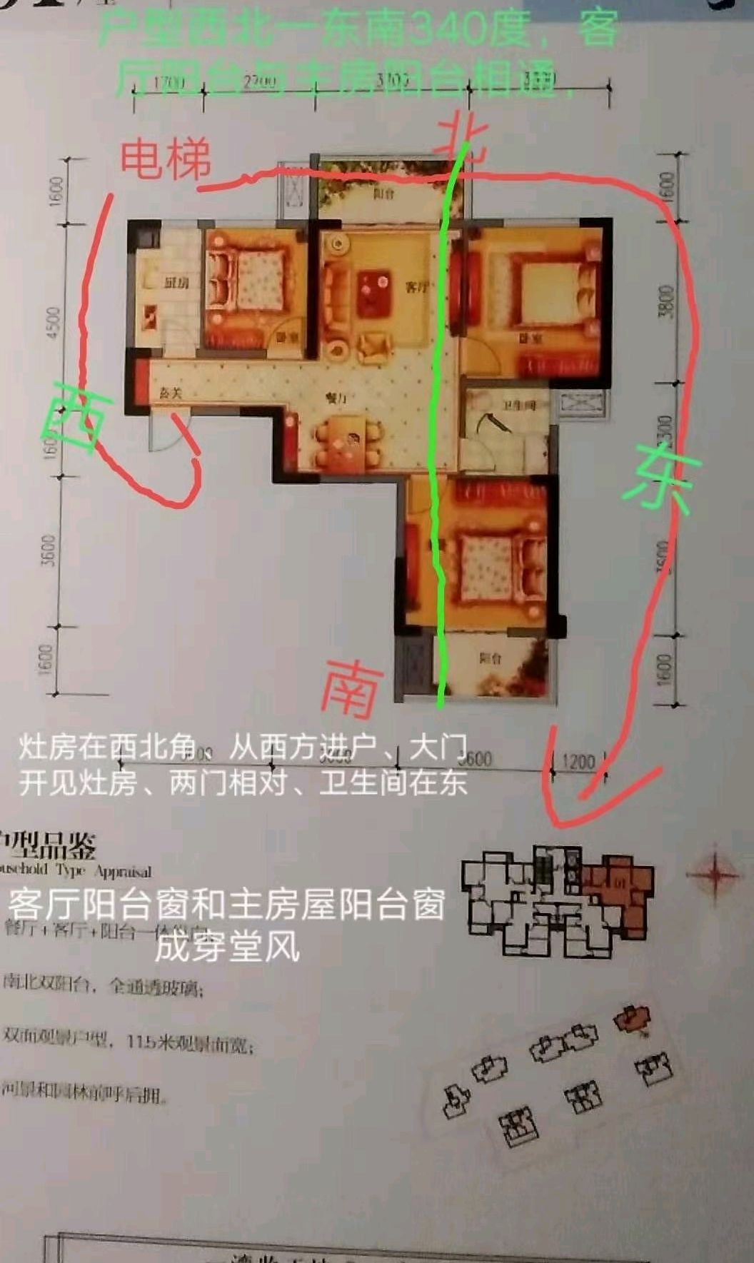 「家居风水」手枪型户型