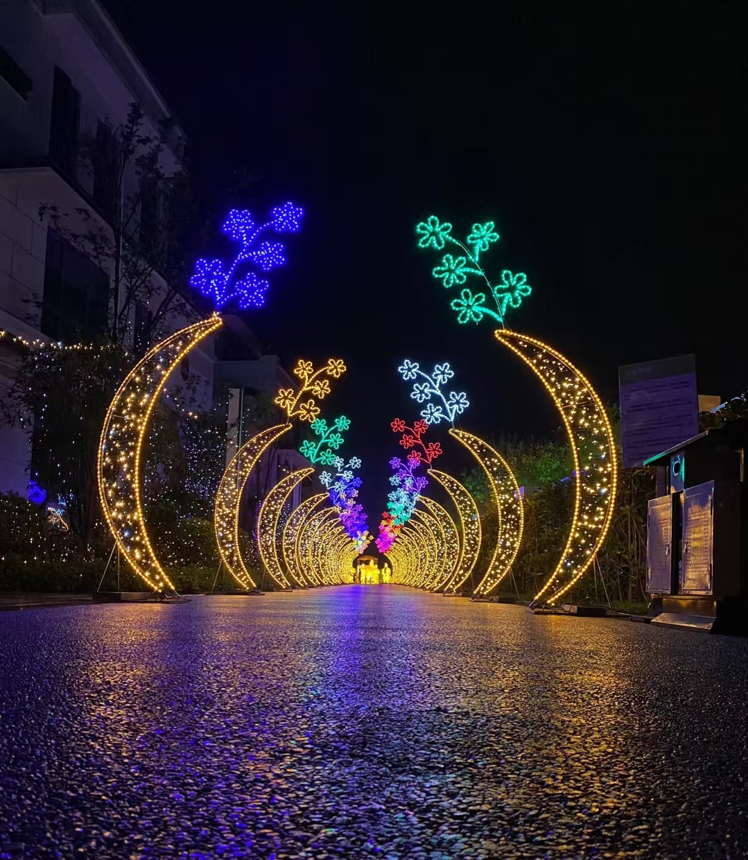 灯光节亮化设计,灯光造型厂家