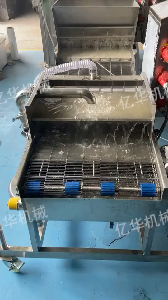 酸奶麻花淋水裹糠流水线 麻花淋水机 瀑布式淋浆机 软麻花裹糠机 鸡柳