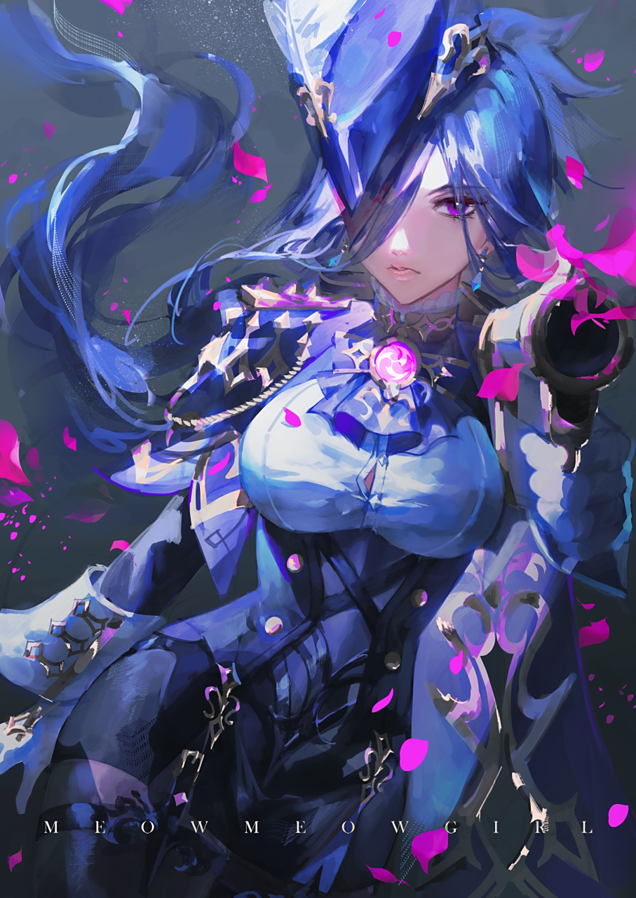 决斗代理人克洛琳德 画师:meow#百度秋冬打卡挑战赛# #我爱二次元