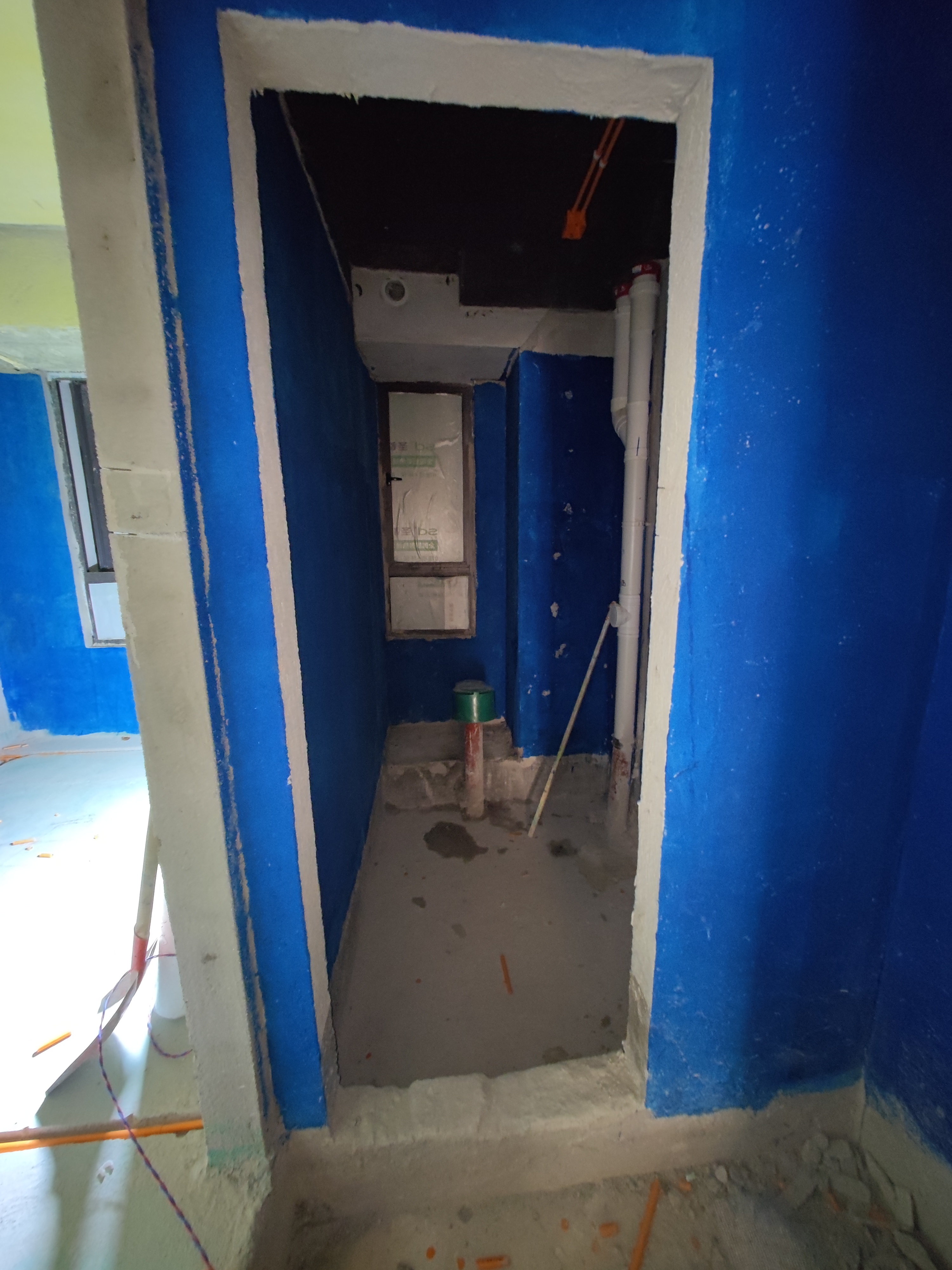 当代华侨城东岸·汉口道6号98平全房拆砌墙效果原始设计水电施工中