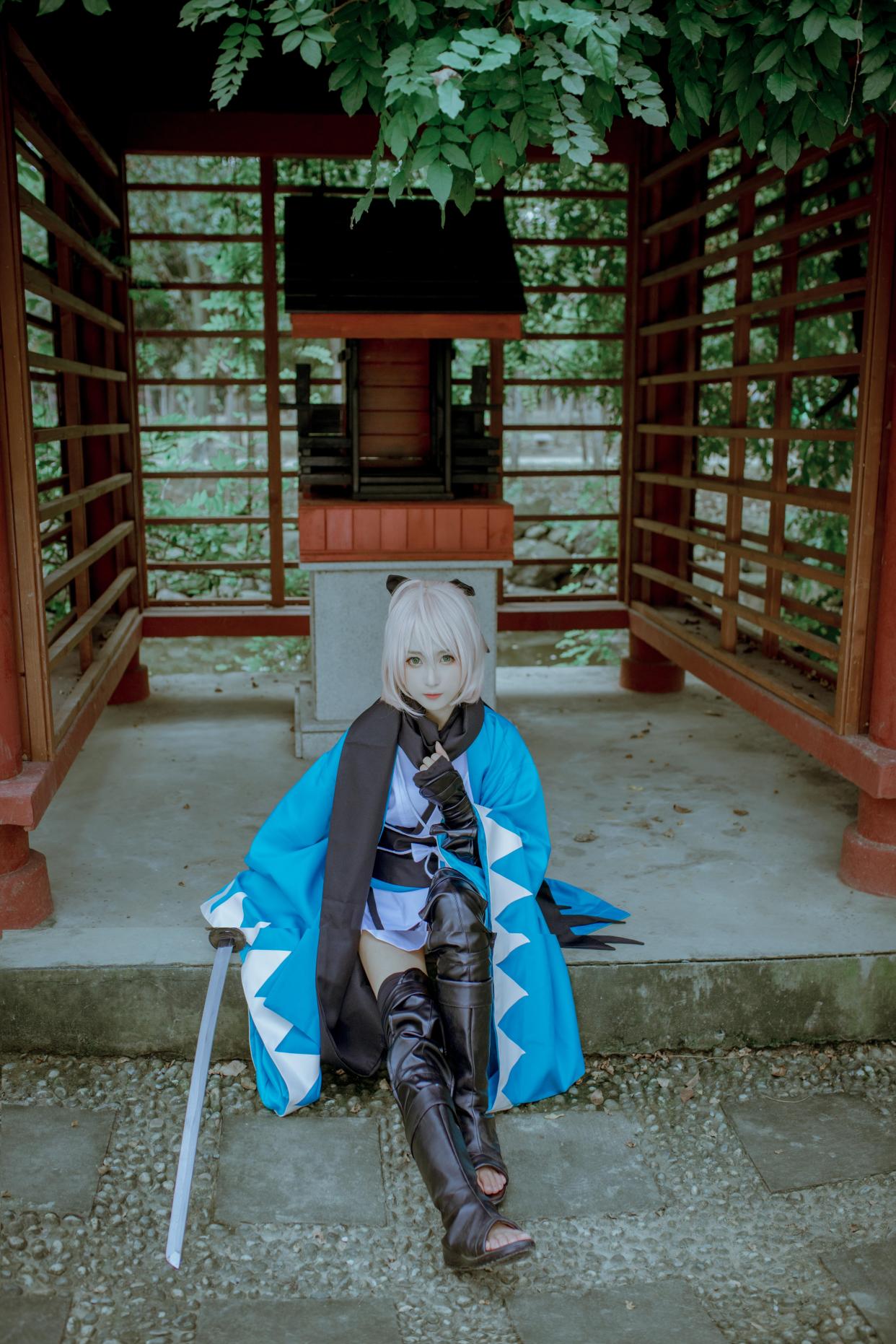 《fate/grand order》cos:这个冲田总司颜值也太高了吧!