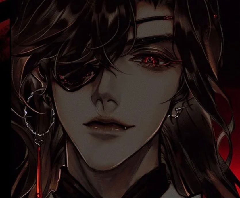 天官漫画,花城邪魅一笑太帅,手指红线暴露,女相风师地师戴耳环