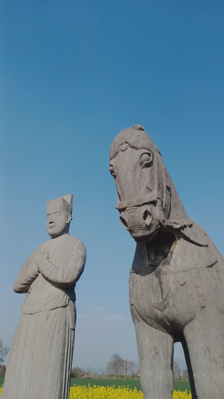 北宋皇陵石像生图片