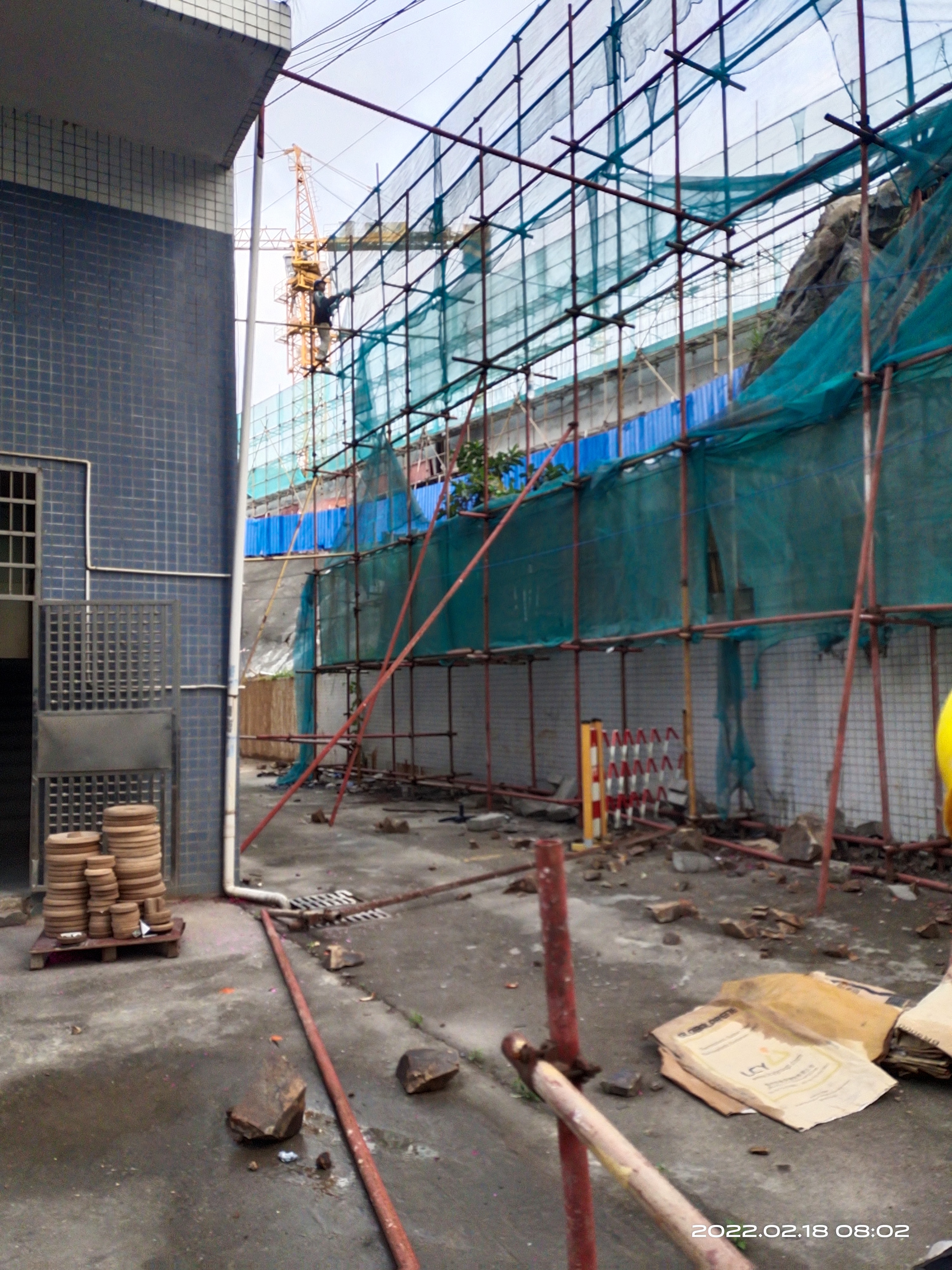 惠州小金口旧房改造承接搭钢管架租赁搭排栅脚手架搭建