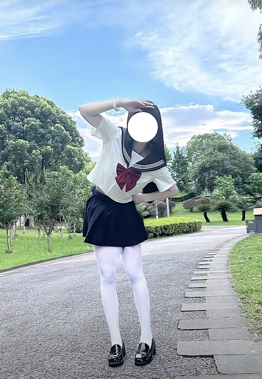 狗短jk#jk制服# #白丝