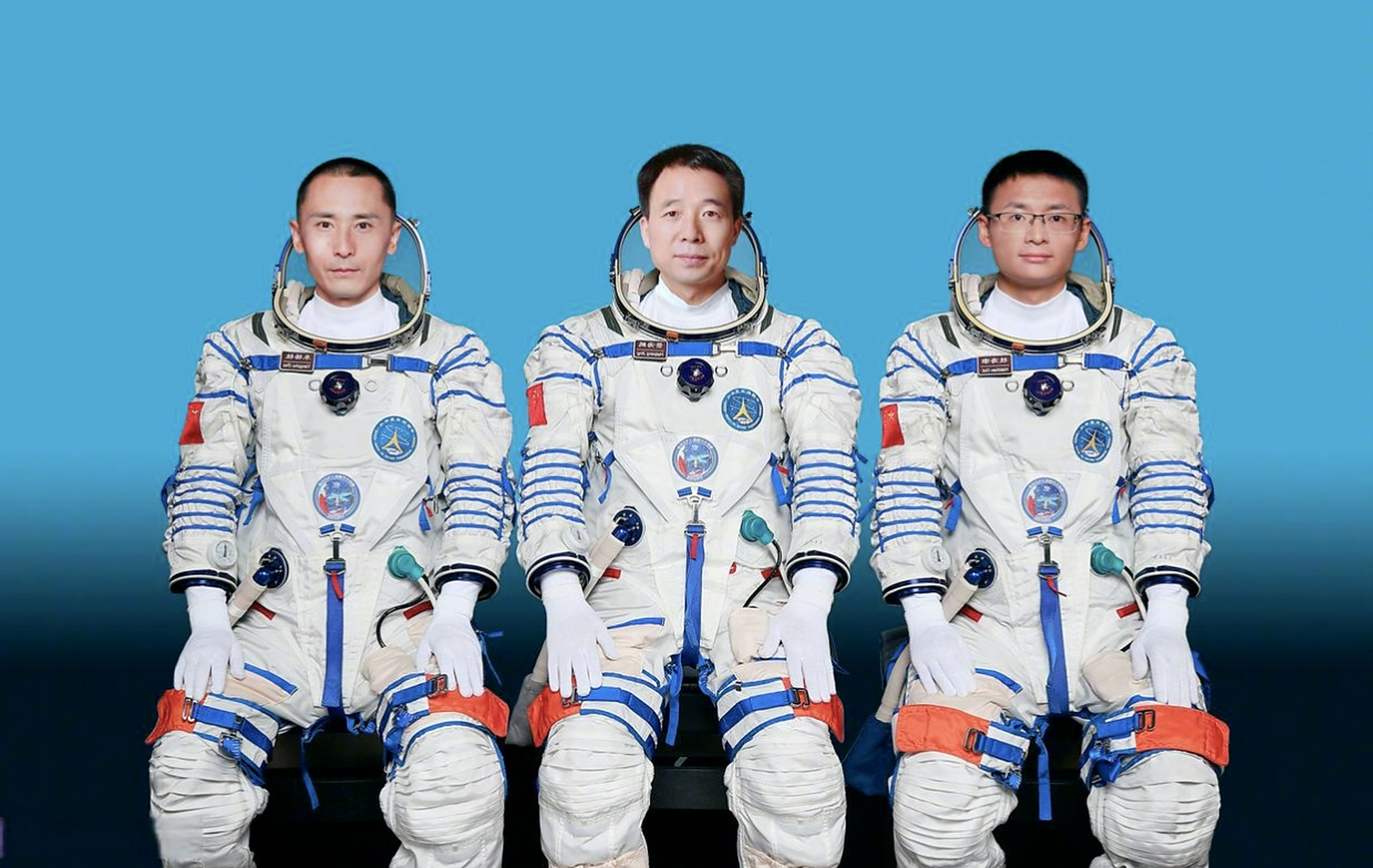 神州十六号即将发射# 神舟十六号的三位航天员今天将在酒泉卫星发射