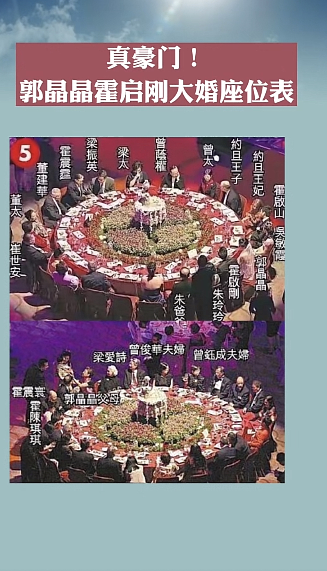 郭晶晶和霍启刚的爱情我真的磕死了彻底刷新了我对部分有钱人的认知